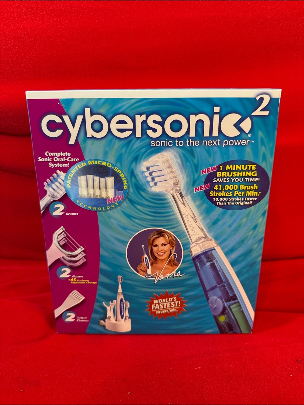 Cybersonic2 Complete Sonic Oral-care system 41K strokes/minute